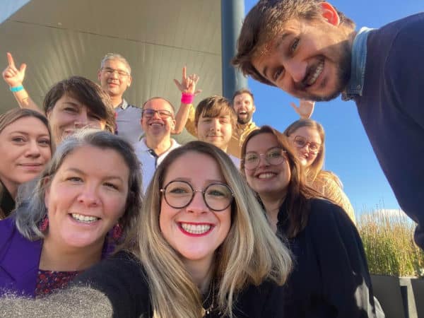 Selfie de l'équipe We Feel Good